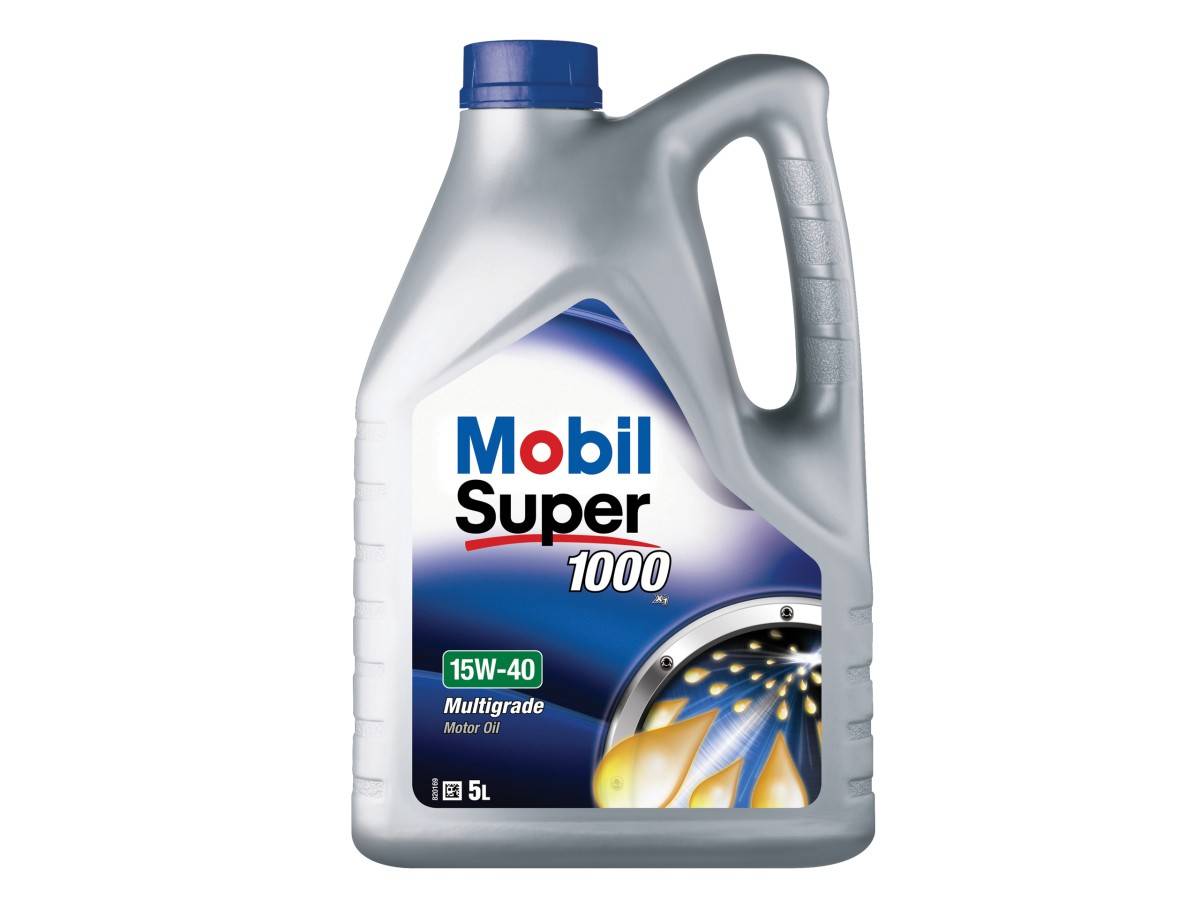 Mobil Motorolie Super 1000 X1 15W-40 Can 5 liter-0