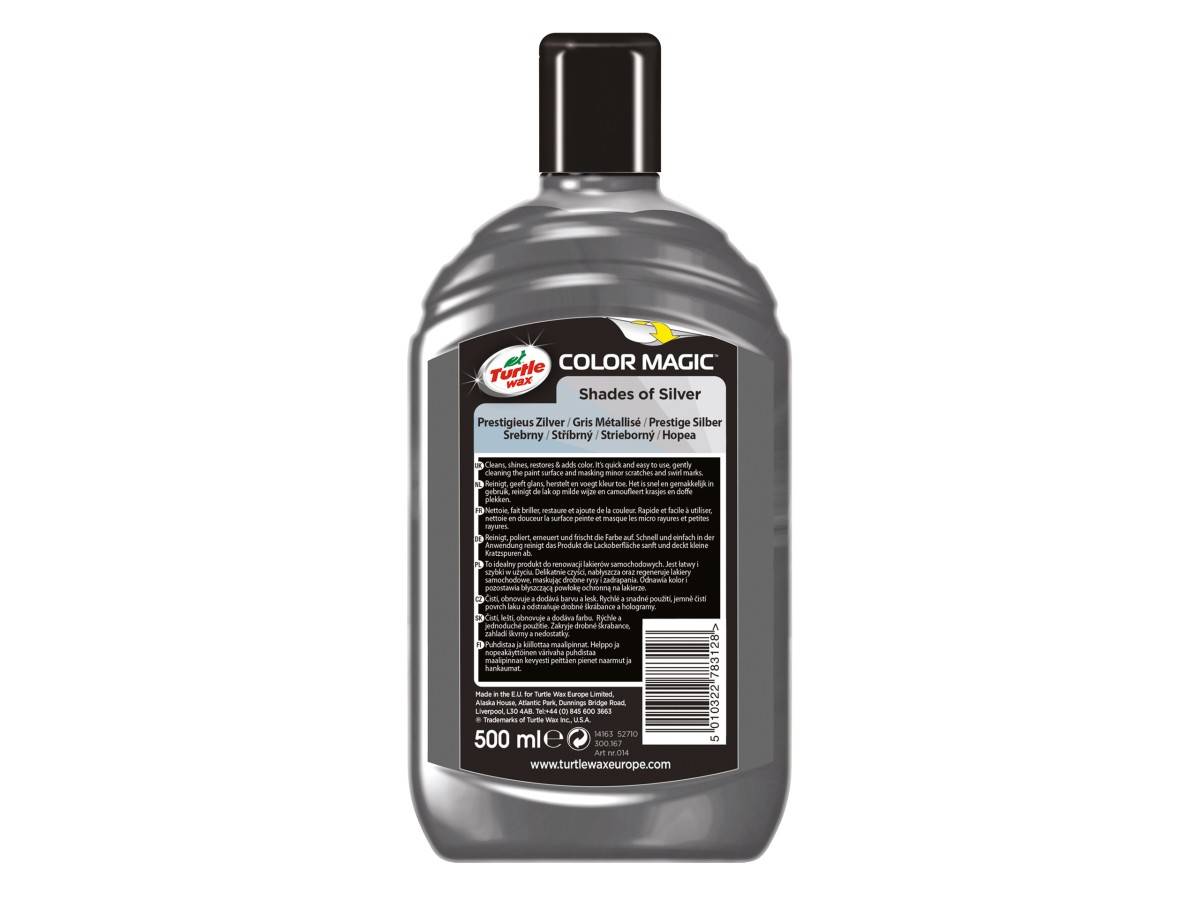 Turtle Wax 52710 Color Magic Prestige Silver Wax 500ml-0