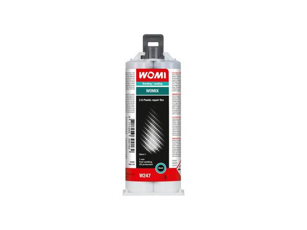Womi W247 2K Plastic Repair Flex 50ml Zwart