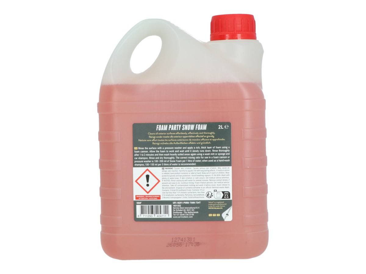 Valma S06F Foam Party Snow Foam 2 Liter-0