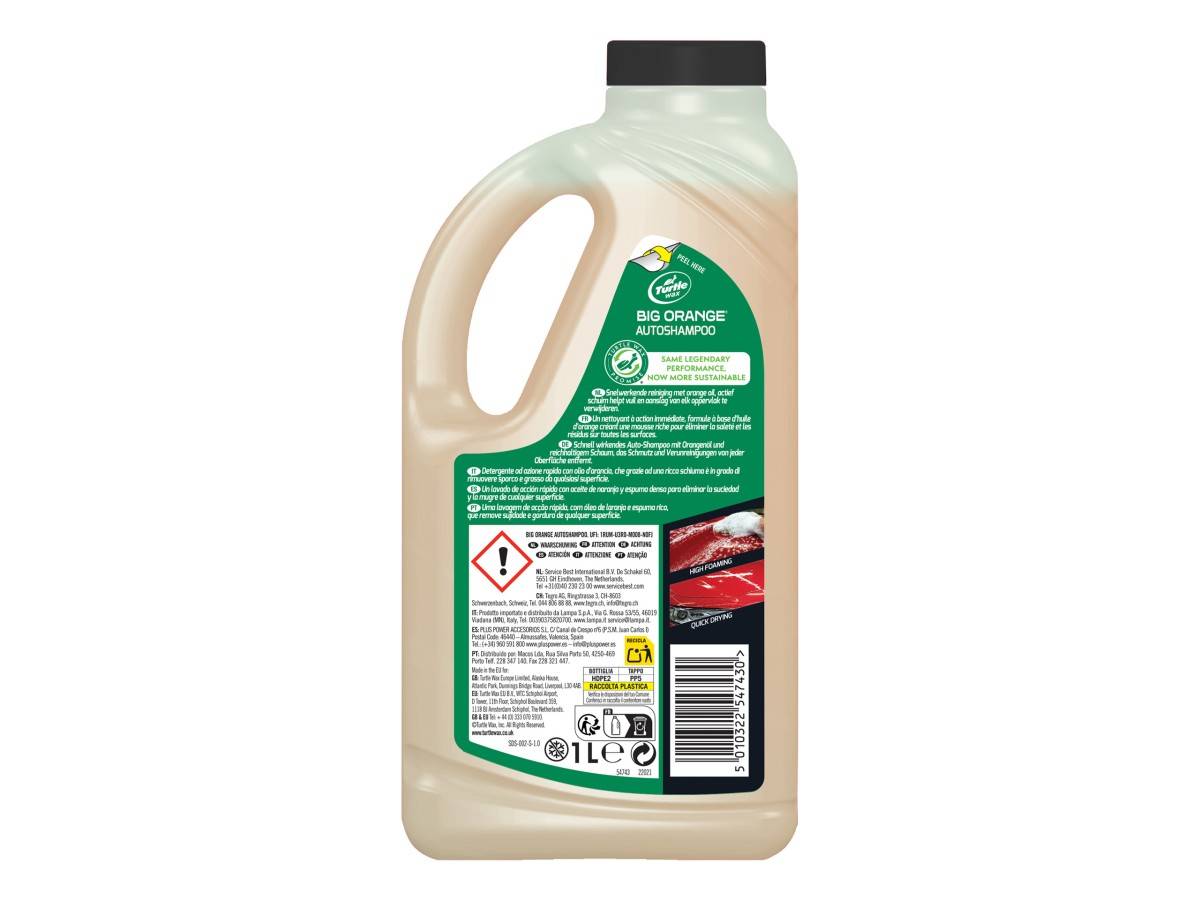 Turtle Wax 54743 Big Orange 1 Liter-0