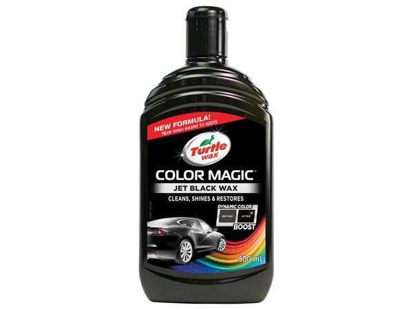 Turtle Wax 52708 Color Magic Jet Black Wax 500ml