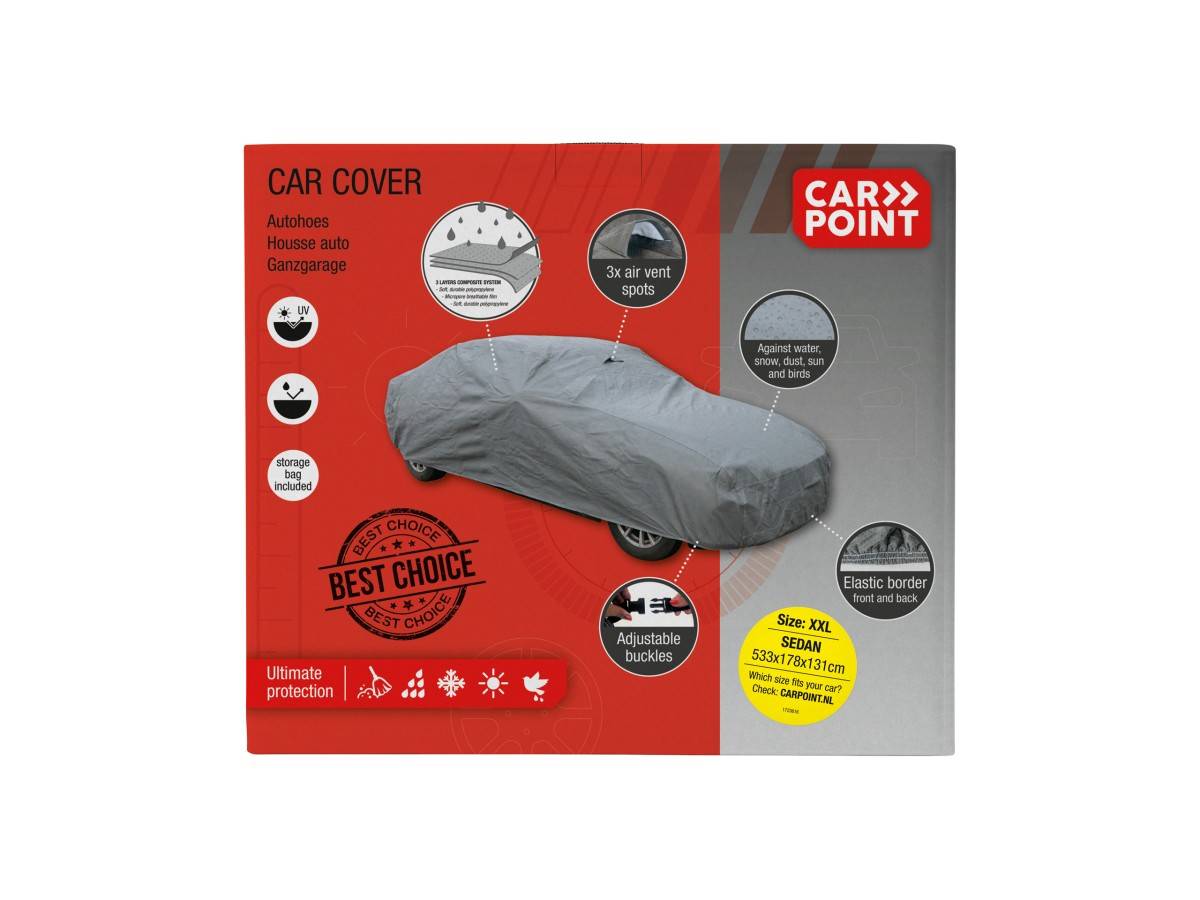 Carpoint Autohoes Ultimate Protection XXL 533x178x131cm-0
