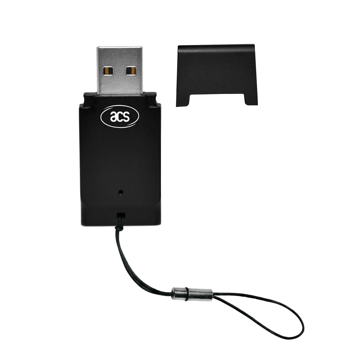 ACS ACR39T-A1 SIM-formaat contact-smartcardlezer, Heeft één contactslot voor een kaart op standaard-0