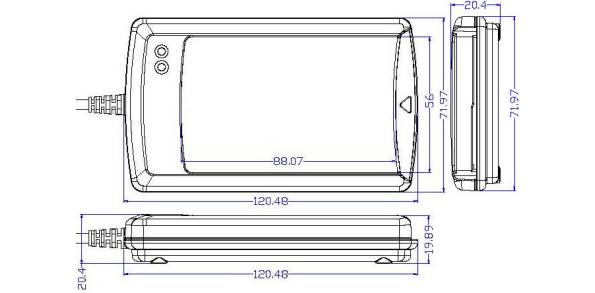 ACS ACR1281U-C2 contactloze UID-kaartlezer, ACR1281U-C2ACSA-1