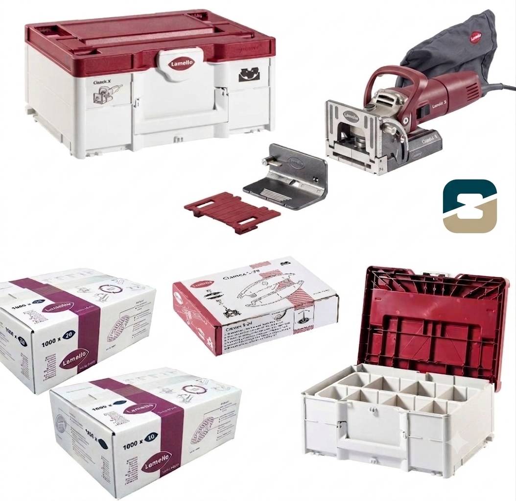 Lamello Classic X set by SchellekensTools (met extra systainer en Lamello's)-0