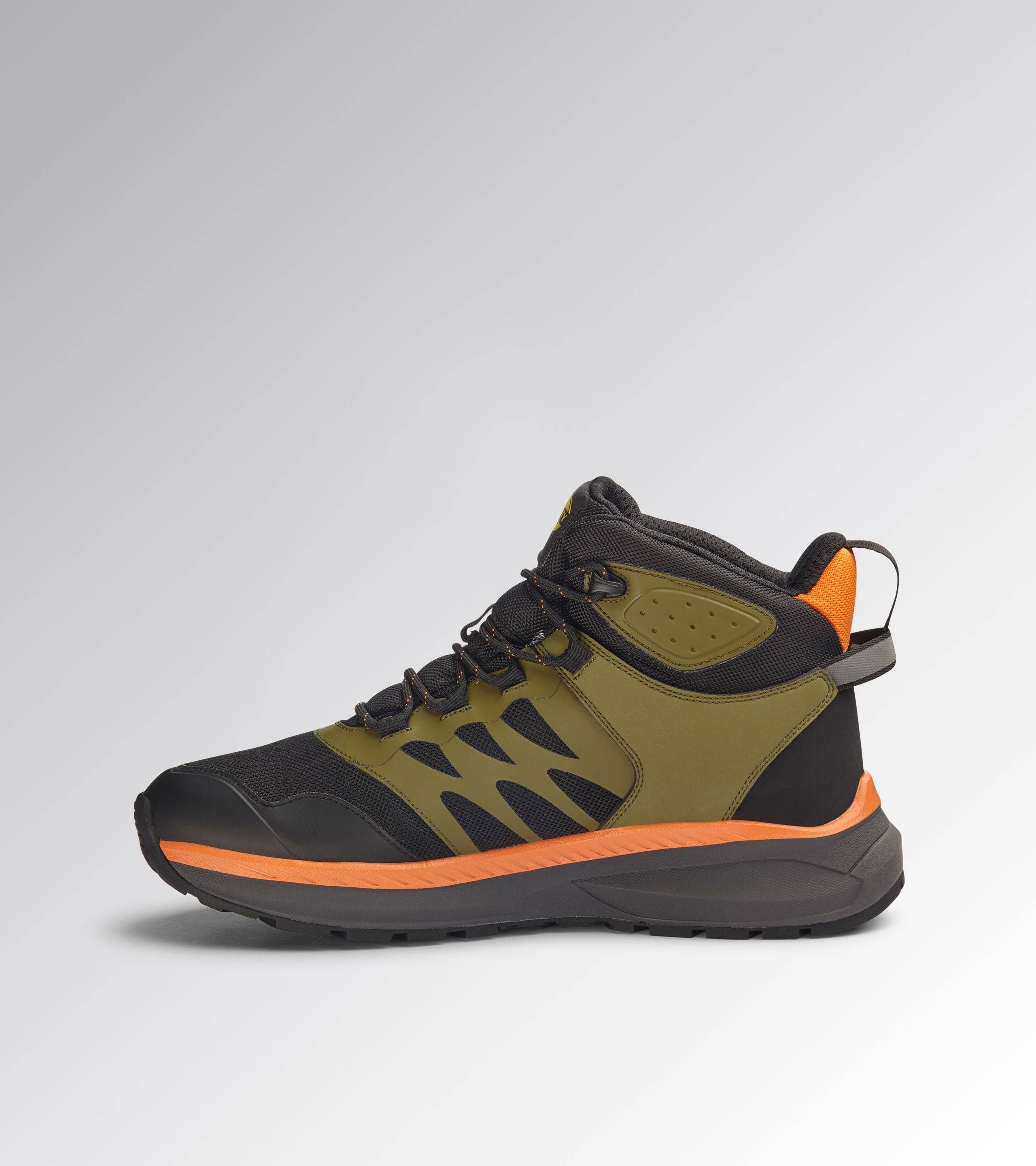 Diadora FREEDOM MID O6 SR BLACK/GREEN OLIVE 48-1