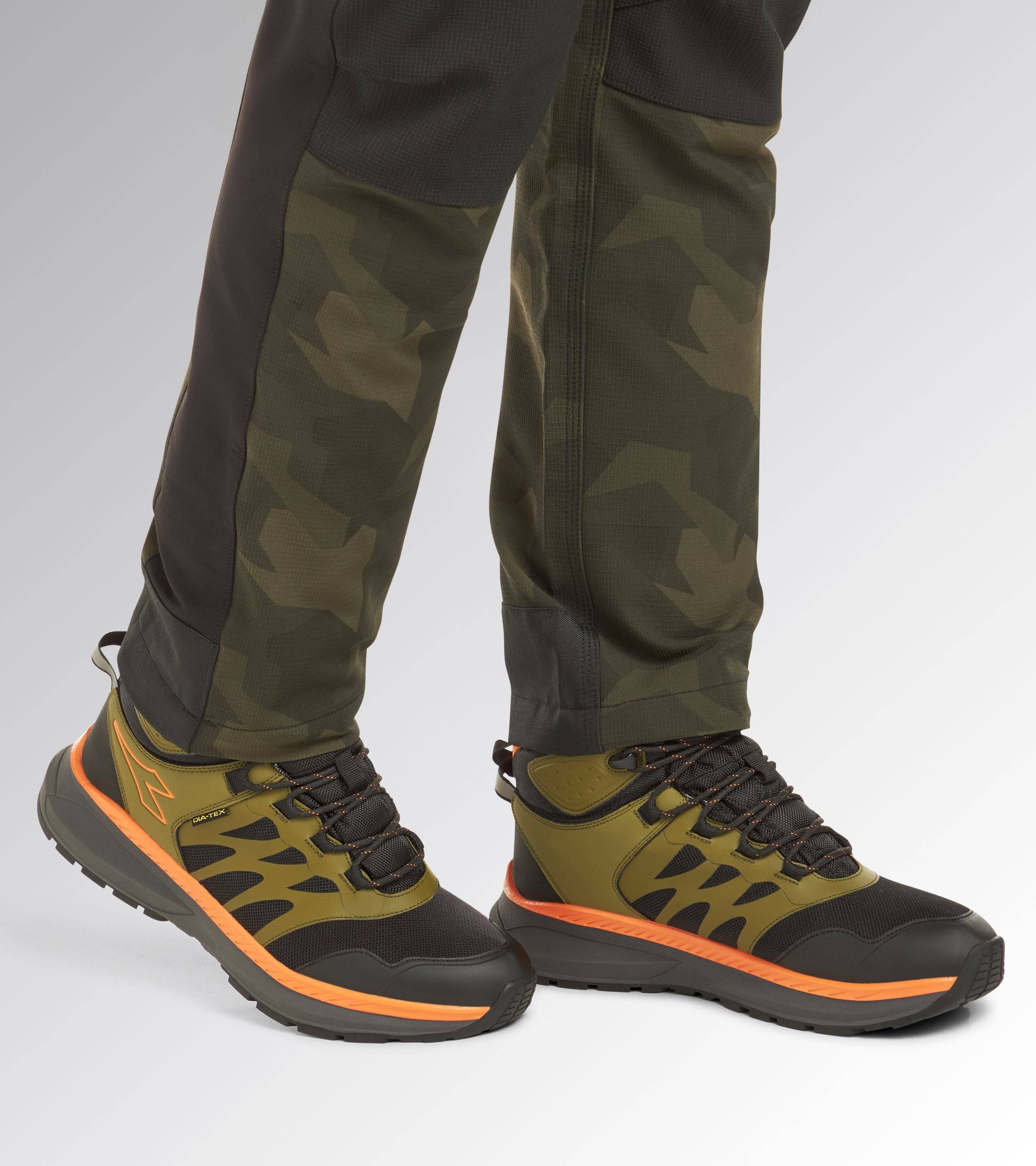 Diadora FREEDOM MID O6 SR BLACK/GREEN OLIVE 48-3