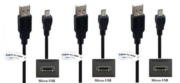 3 stuks OneOne 3,2m Mini USB kabel. Extra sterke laadkabel. Stevig oplaadkabel snoer past op Nikon Digital SLR D2H,
