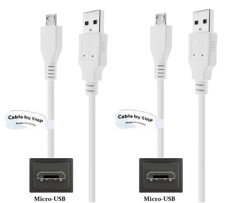 2 stuks OneOne 1,2m Micro USB kabel. Stevige laadkabel. Oplaadkabel snoer past op past op JBL Trip, Free X, C45BT,-0