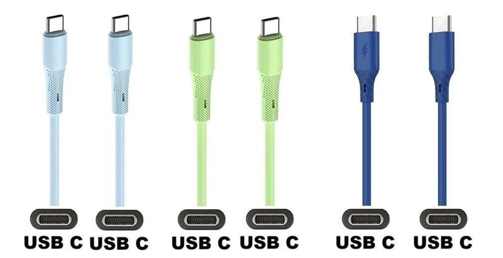 3 stuks USB C naar USB C kabel. 1,0m laadkabel. Oplaadkabel past op Google Pixel 7, 7 Pro, 8, 8a, 8 Pro, 9, 9 Pro, 9 Pro-0