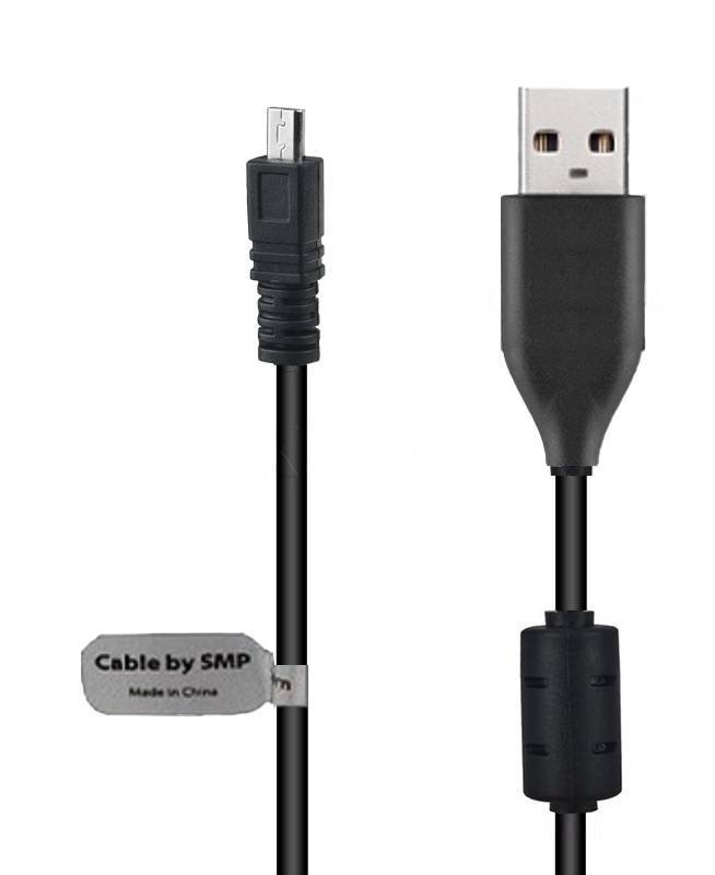OneOne 0,8m USB kabel AV / datakabel. Voor enkele camera's als oplaadkabel past op Fujifilm / Fuji FinePix F550EXR,-0