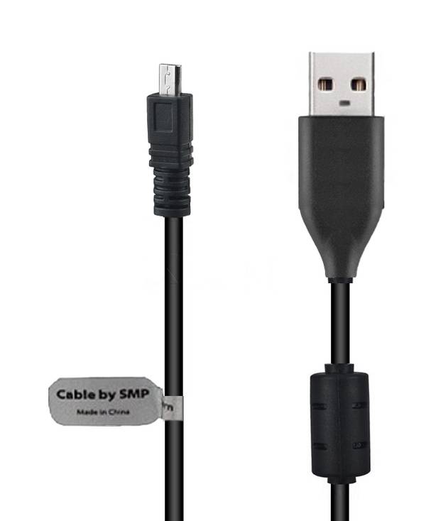 OneOne 0,8m USB kabel AV / datakabel. Voor enkele camera's als oplaadkabel past op Fujifilm / Fuji FinePix F550EXR,