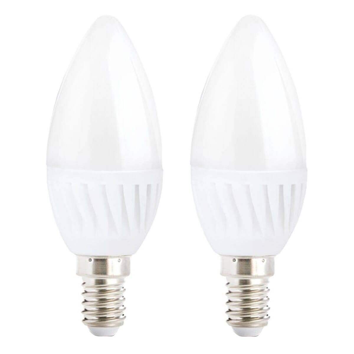 Kobi LED Buislamp T25 E14 Mat - 8.5W 1100lm 4000K - Neutraalwit - Vervangt 70W - 2 stuks-0