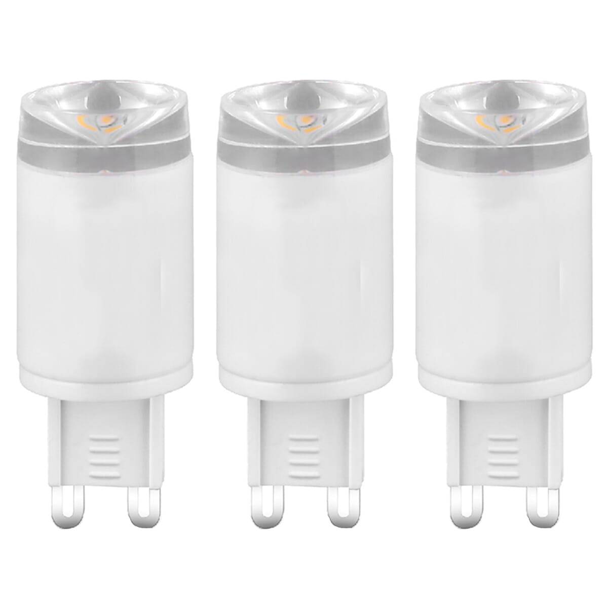 Kobi LED Insteeklamp G9 Mat - 3W 285lm 4000K - Neutraalwit Dimbaar - Vervangt 27W - 3 stuks-0