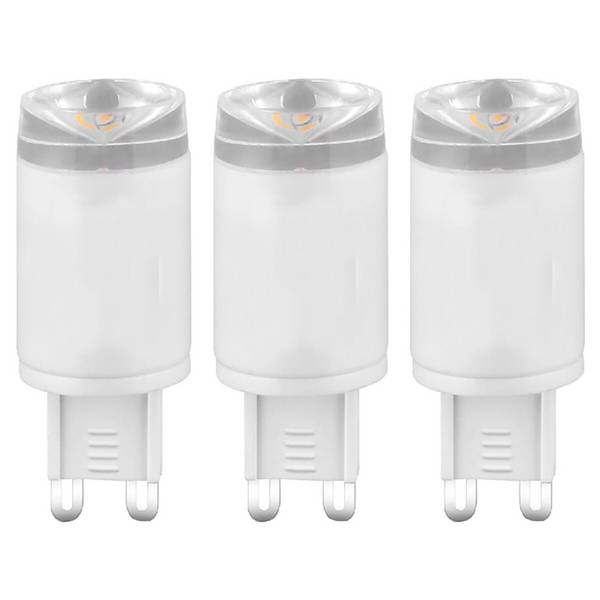 Kobi LED Insteeklamp G9 Mat - 3W 285lm 4000K - Neutraalwit Dimbaar - Vervangt 27W - 3 stuks