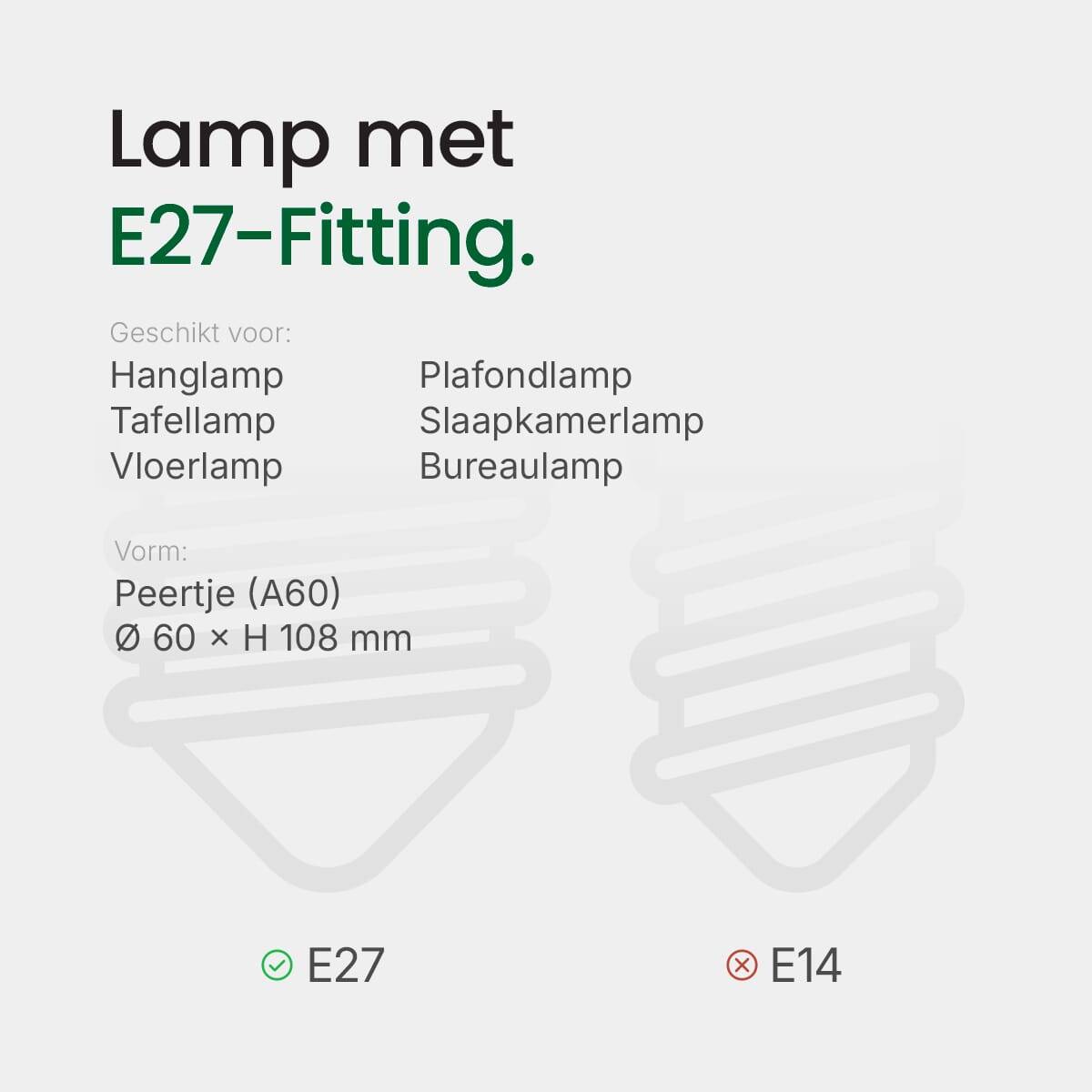 Spectrum LED Peerlamp A60 E27 Mat - 7W 600lm 3000K - Warmwit - Vervangt 47W - 10 stuks-3