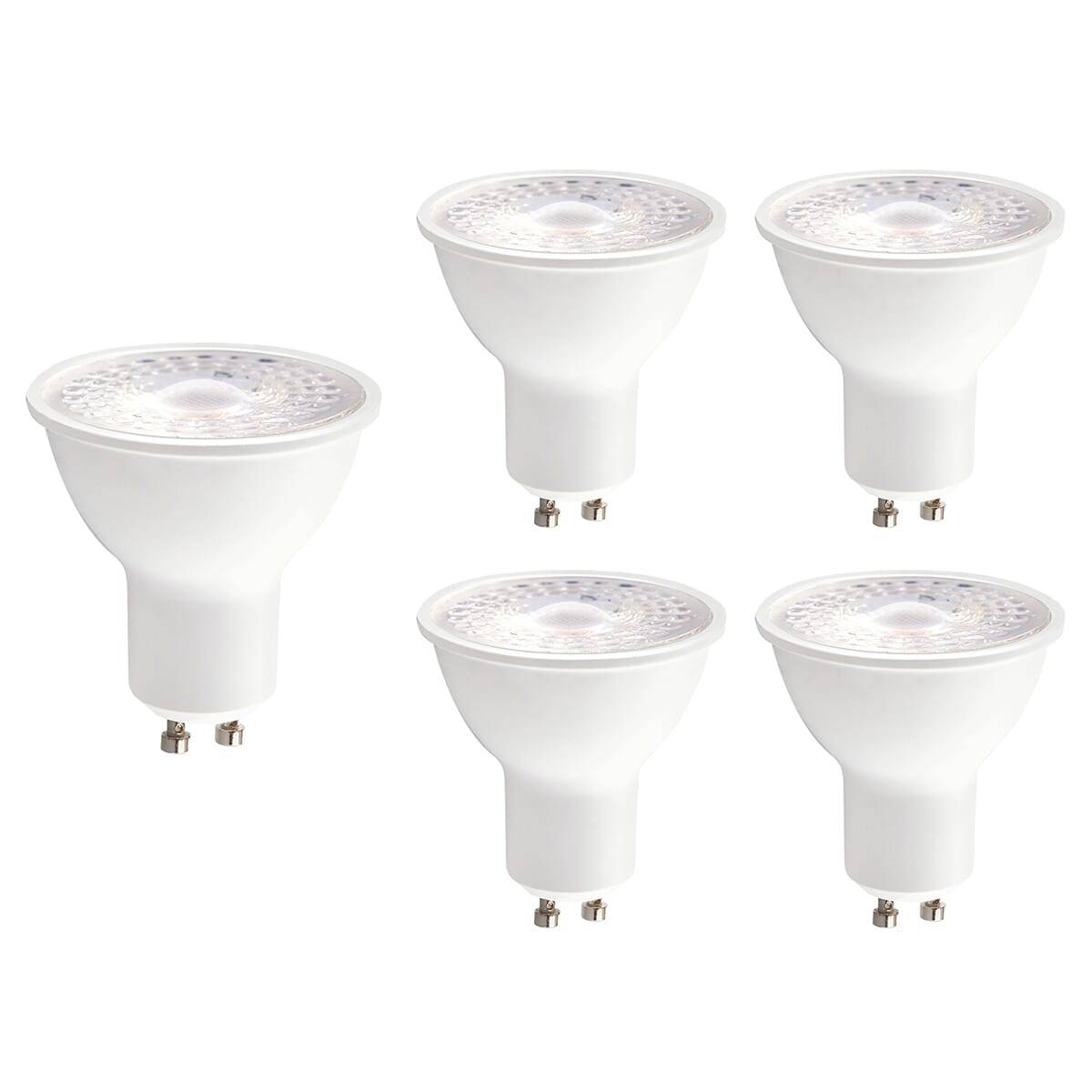 Kobi LED Spot PAR16 GU10 Helder - 3W 270lm 4000K - Neutraalwit - Vervangt 27W - 5 stuks-0