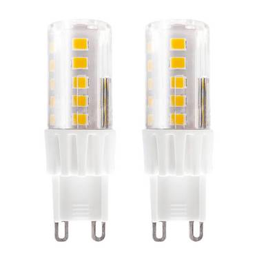 Kobi LED Insteeklamp G9 Helder - 4W 380lm 6000K - Koudwit - Vervangt 40W - 2 stuks