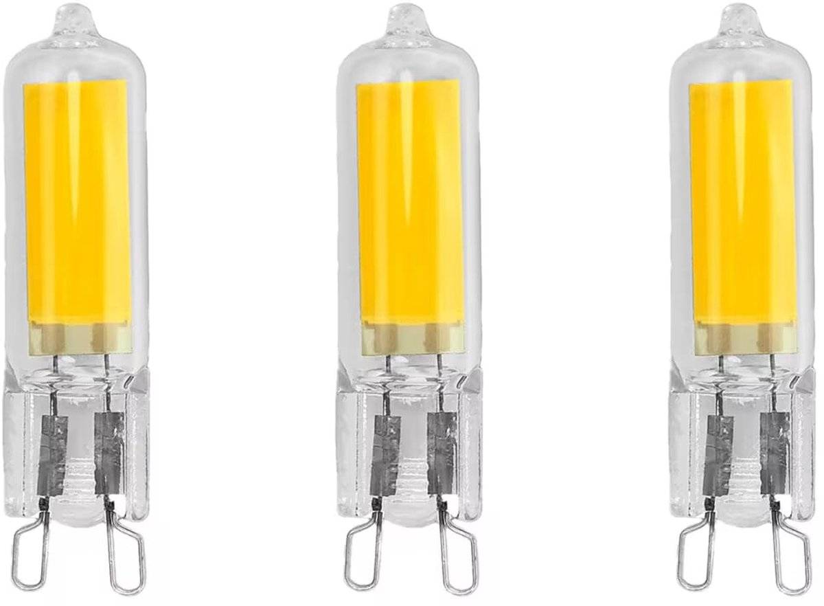 Avide G9 LED Insteeklamp 5W 220-240V - 4000K - 500lm - LED Lampjes Insteek - Wit licht - Vervangt 42W lamp - 3 stuks-0