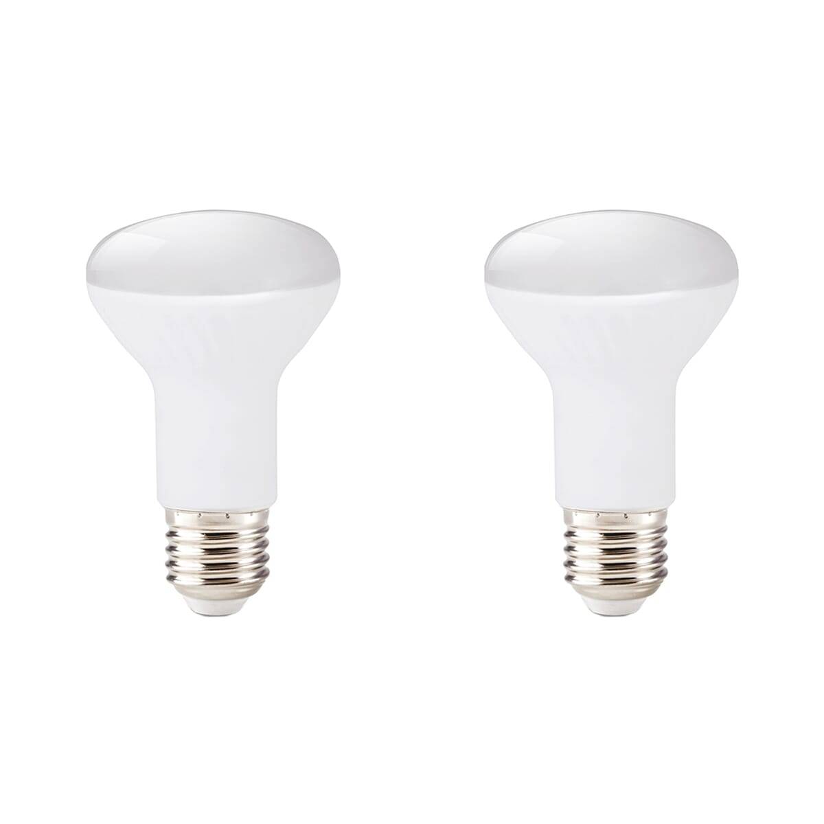 Kobi LED Reflectorlamp R63 E27 Helder - 8W 700lm 3000K - Warmwit - Vervangt 70W - 2 stuks-0