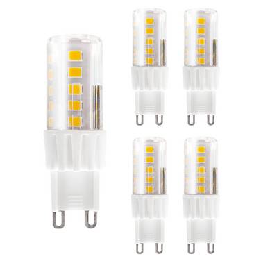 Kobi LED Insteeklamp G9 Helder - 4W 380lm 4000K - Neutraalwit - Vervangt 40W - 5 stuks