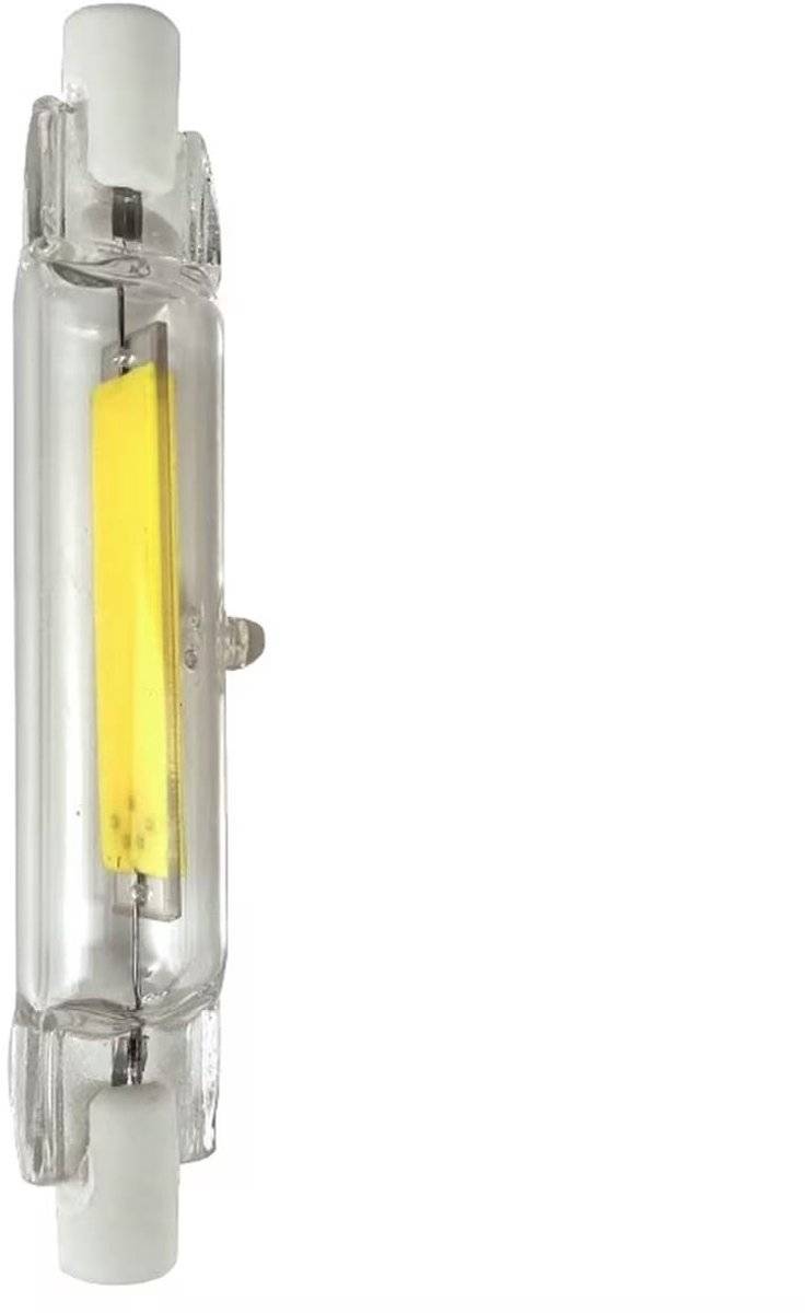 Avide R7S LED Staaflamp 78mm - 5W 220-240V - 4000K - 500lm - LED Lampjes Insteek - Wit licht - Vervangt 42W lamp-0