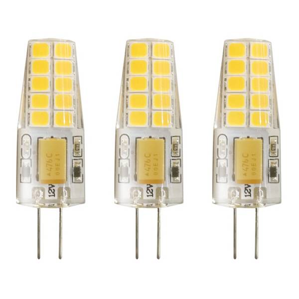 Kobi LED Insteeklamp G4 Helder - 2W 230lm 3000K - Warmwit - Vervangt 18W - 12V - 3 stuks