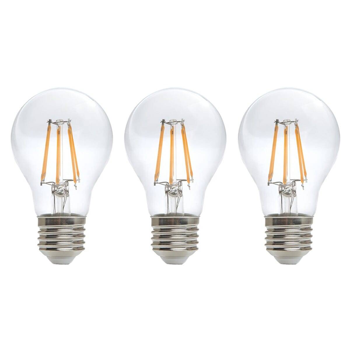 Kobi LED Buislamp T26 E27 Helder - 10W 1200lm 4000K - Neutraalwit - Vervangt 60W - 3 stuks-0