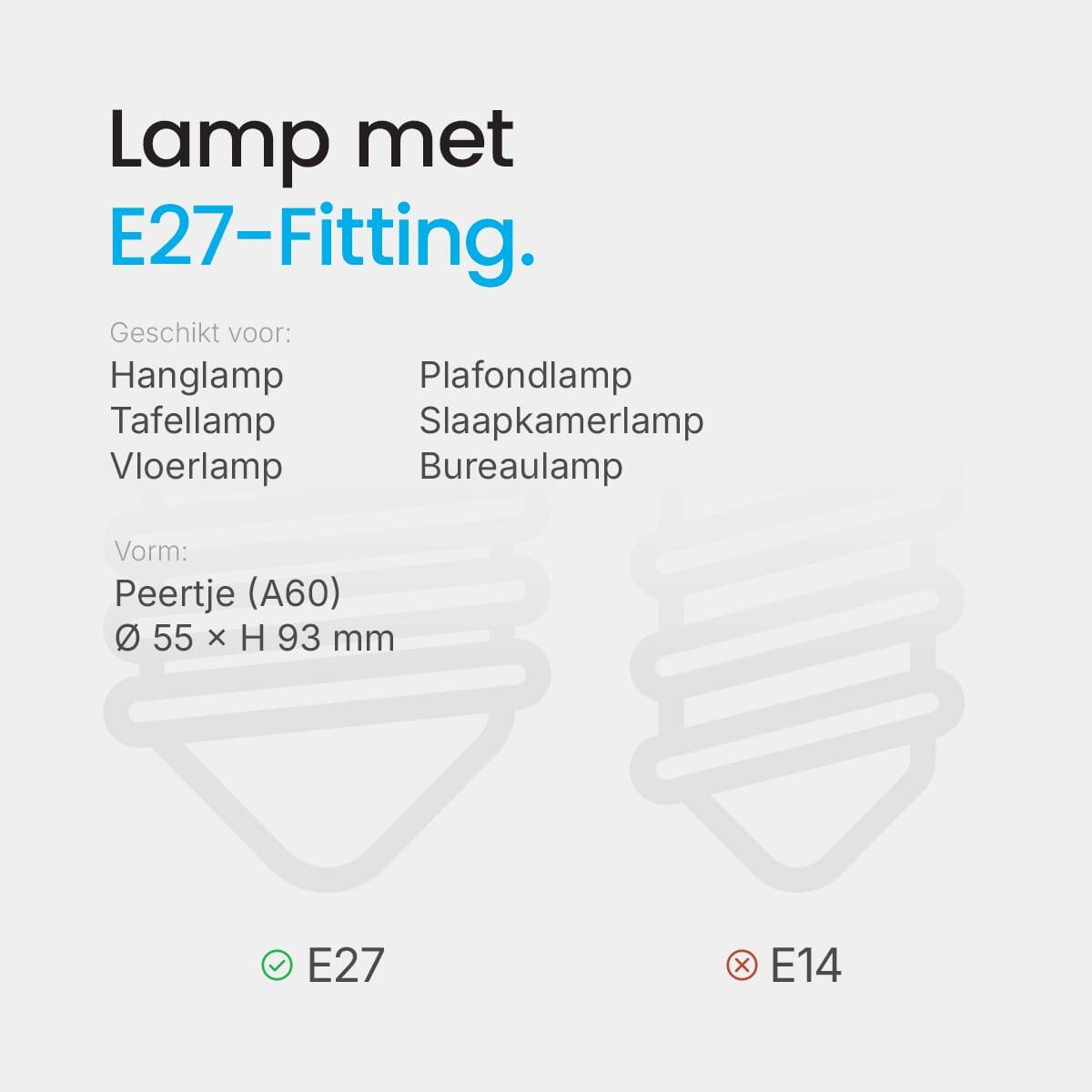 Modee Eco-Halogeen Peerlamp A60 E27 Helder - 105W 1860lm 2700K - Warmwit Dimbaar - 3 stuks-2