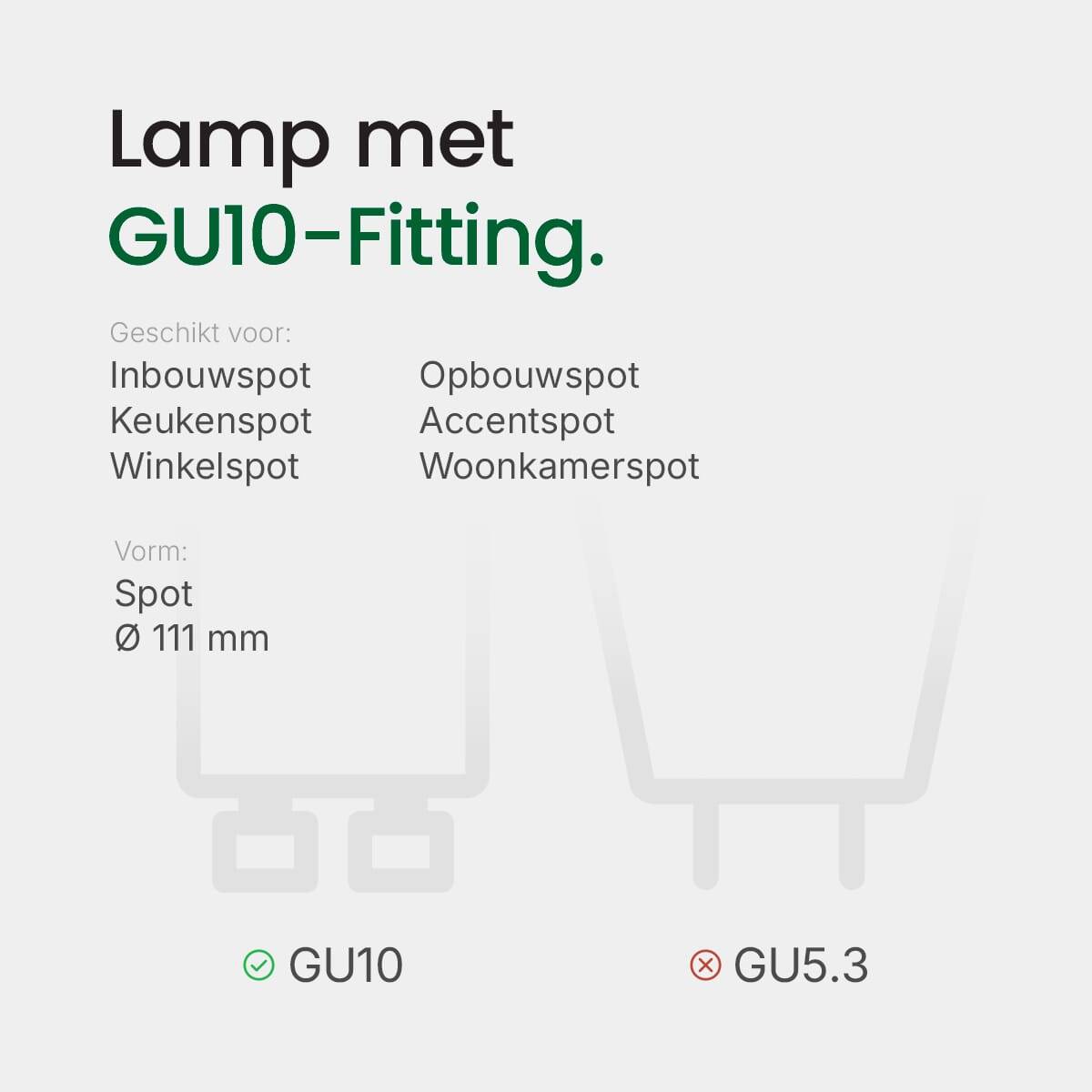 Spectrum LED Spot PAR16 GU10 Helder - 14W 1020lm 4000K - Neutraalwit - Vervangt 140W - 10 stuks-3