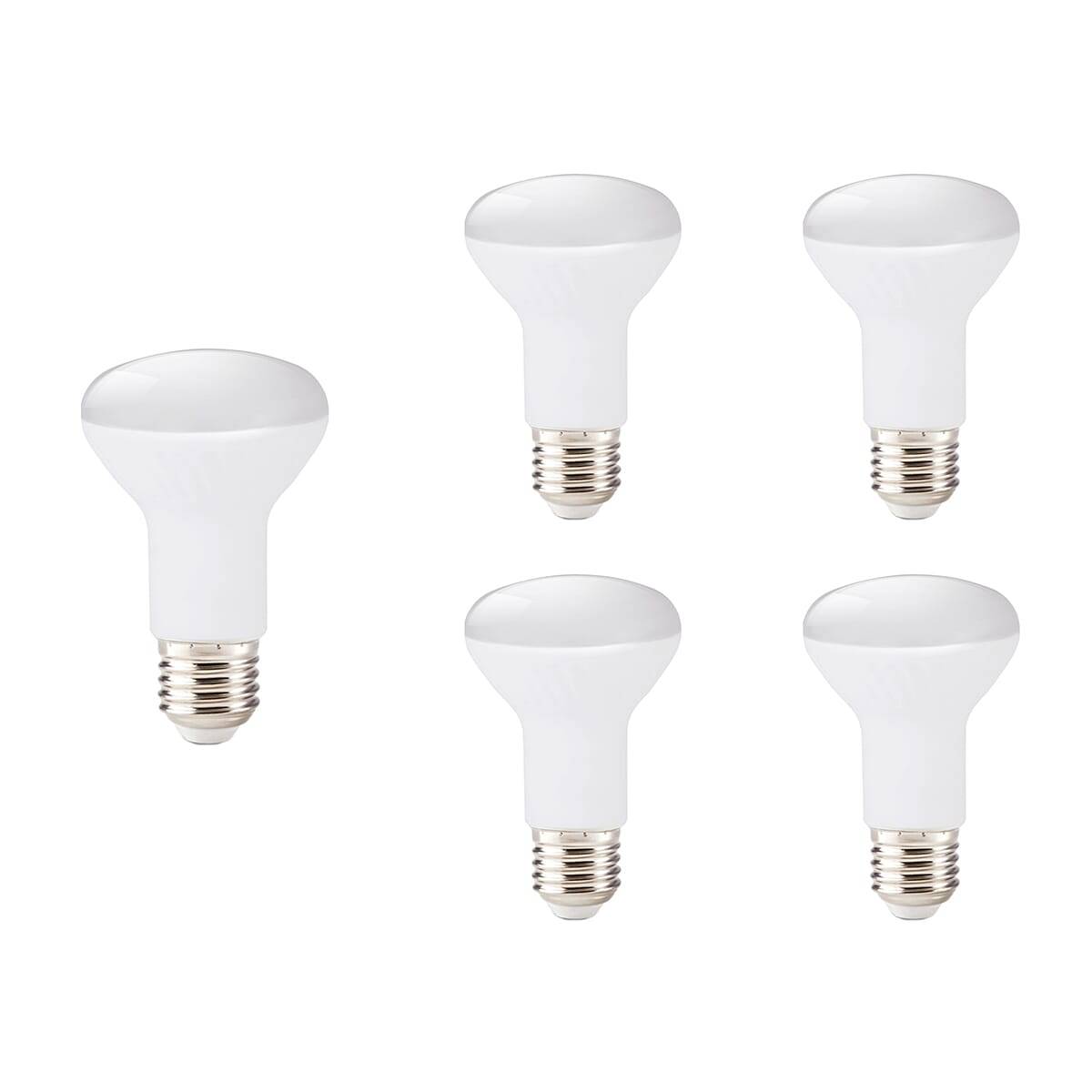 Kobi LED Reflectorlamp R63 E27 Helder - 8W 700lm 4000K - Neutraalwit - Vervangt 70W - 5 stuks-0