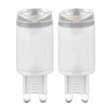 Kobi LED Insteeklamp G9 Helder - 3W 285lm 4000K - Neutraalwit Dimbaar - Vervangt 27W - 2 stuks