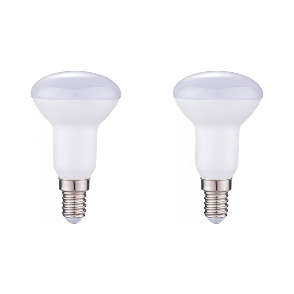 Kobi LED Reflectorlamp R63 E14 Helder - 5W 400lm 3000K - Warmwit - Vervangt 35W - 2 stuks-0