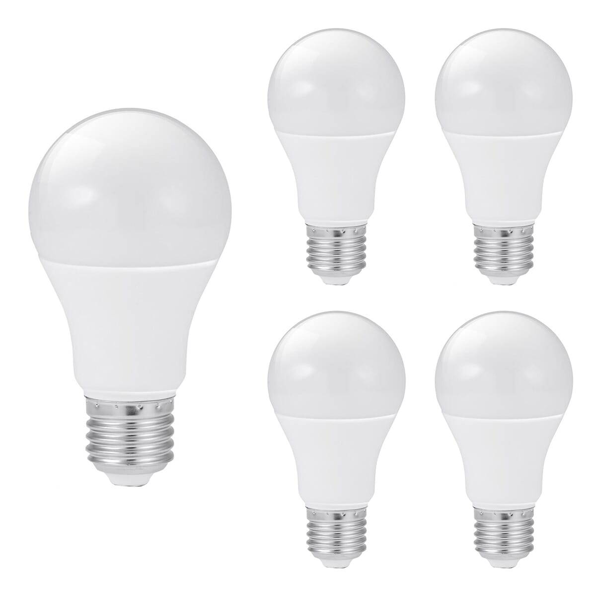 Kobi LED Kogellamp P45 E27 Helder - 10W 950lm 4000K - Neutraalwit - Vervangt 60W - 5 stuks-0