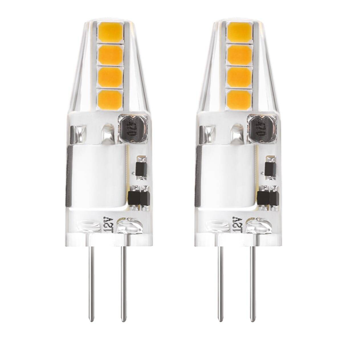 Kobi LED Insteeklamp G4 Helder - 1.5W 170lm 4000K - Neutraalwit - Vervangt 18W - 12V - 2 stuks-0