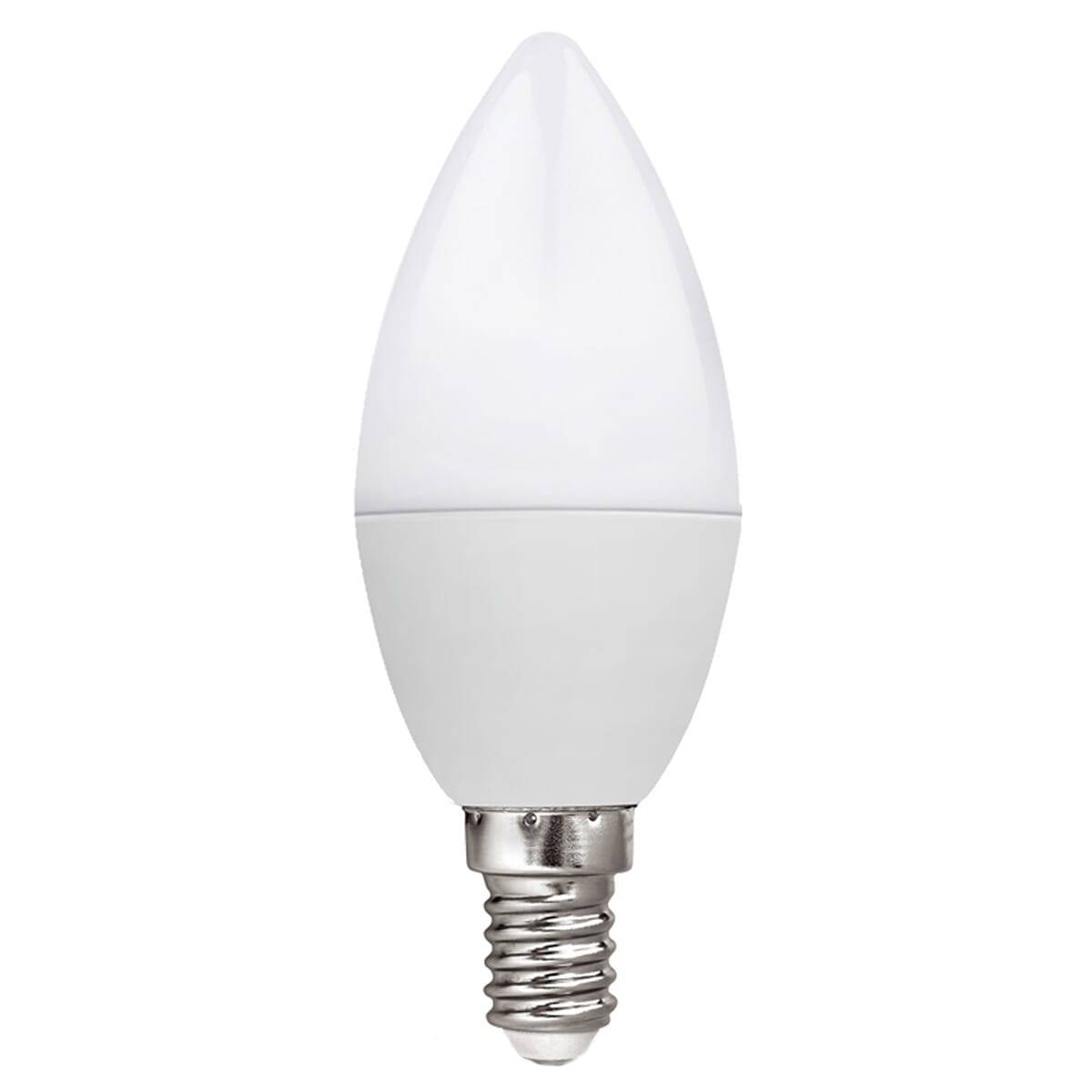 Kobi LED Kaarslamp C35 E14 Helder - 8.5W 806lm 6500K - Koudwit - Vervangt 70W-0