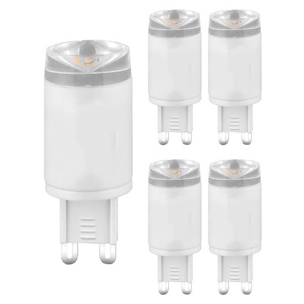 Kobi LED Insteeklamp G9 Helder - 3W 285lm 6000K - Koudwit Dimbaar - Vervangt 27W - 5 stuks