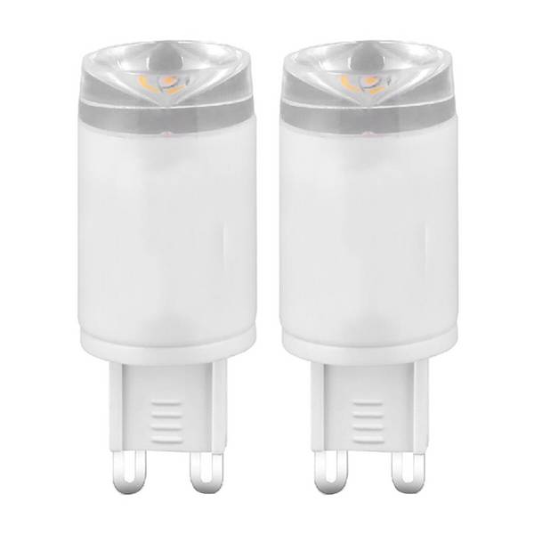 Kobi LED Insteeklamp G9 Helder - 3W 285lm 6000K - Koudwit Dimbaar - Vervangt 27W - 2 stuks