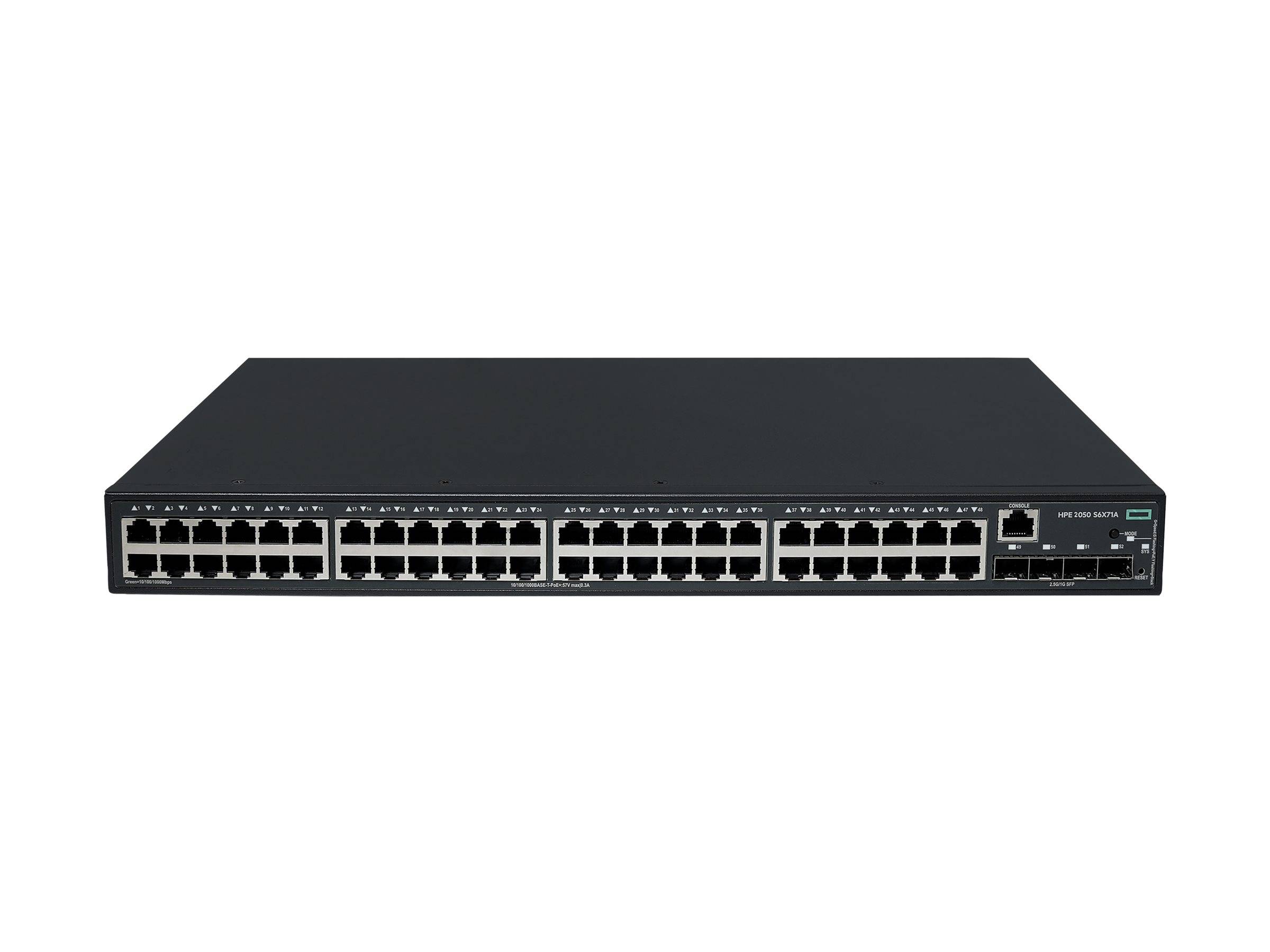 HPE CW 2050 48p 10/100/1000BASE-T PoE+ 4p SFP 1G/2.5G 410W Power over Ethernet (PoE)-2