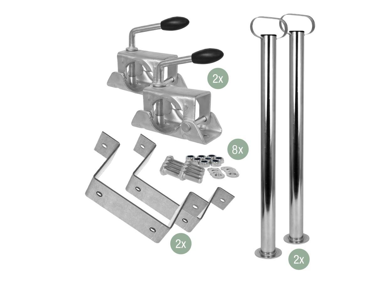 Carpoint Aanhanger Steunpoten Set-0
