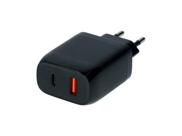 Carpoint Duo Thuis Snellader 20W USB-C + 18W USB-A 3.0