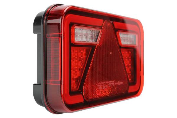 Aspöck Multiled 4 rechts 5 polig | Zonder kentekenverlichting | 34-8940-027
