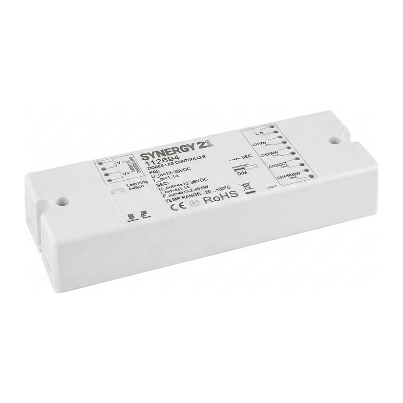 Synergy 21 LED-controller EOS 10 ZigBee CV-controller+voeding 4-kanaals 100W RGB-W 12V-0