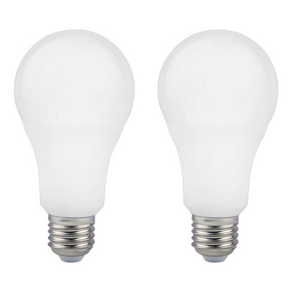 LED Line LED Peerlamp A60 E27 Mat - 15W 1515lm 3000K - Warmwit - Vervangt 134W - 2 stuks