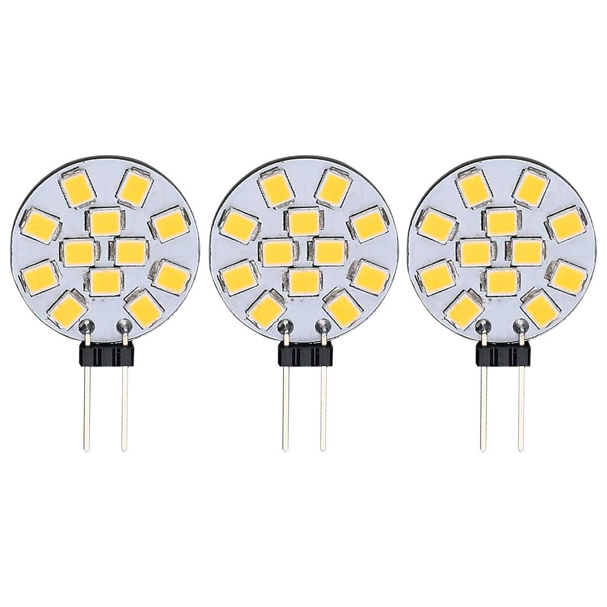 LED Line LED Insteeklamp G4 Helder - 2W 140lm 6000K - Koudwit - Vervangt 18W - 12V - 3 stuks-0