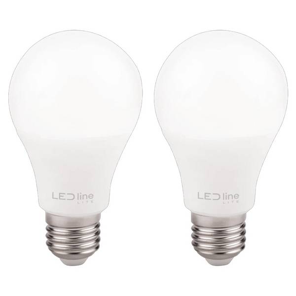 LED Line LED Peerlamp A60 E27 Mat - 12W 1212lm 4000K - Neutraalwit - Vervangt 100W - 2 stuks