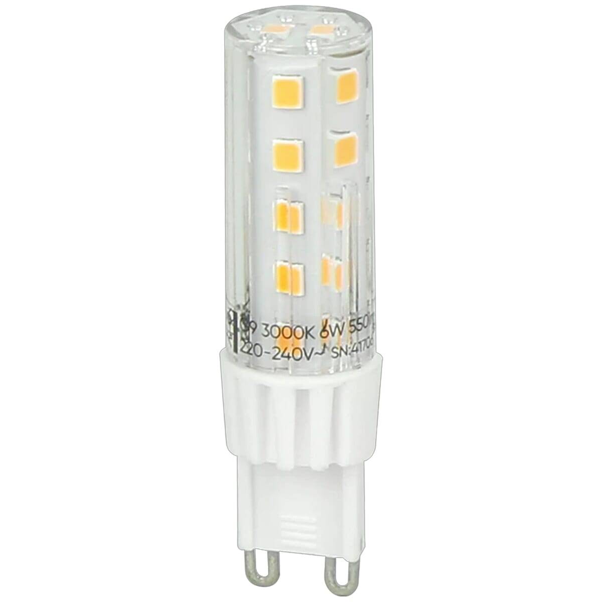 LED Line LED Insteeklamp G9 Helder - 6W 550lm 3000K - Warmwit - Vervangt 60W-0