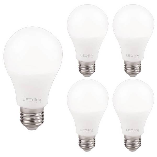 LED Line LED Peerlamp A60 E27 Mat - 15W 1515lm 4000K - Neutraalwit - Vervangt 134W - 5 stuks