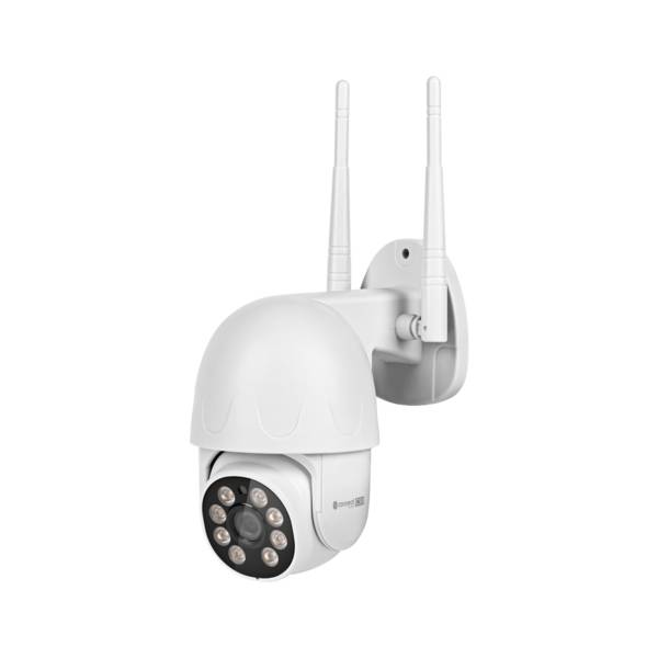Krüger&Matz Beveiligingscamera - WiFi - Camerabewaking Buiten - 5 Megapixel - C30 - Wit